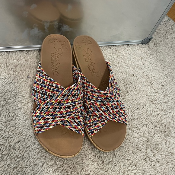 Rainbow laces, overlap, heels - Picture 3 of 6